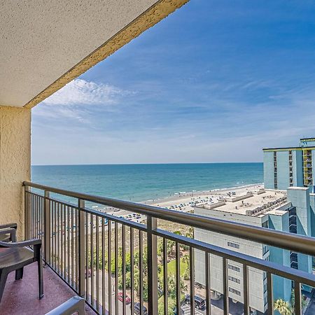 マートルビーチ Soothing Oceanview Getaway -- Free Wi-Fi & Free Parking, New Listingアパートホテル エクステリア 写真