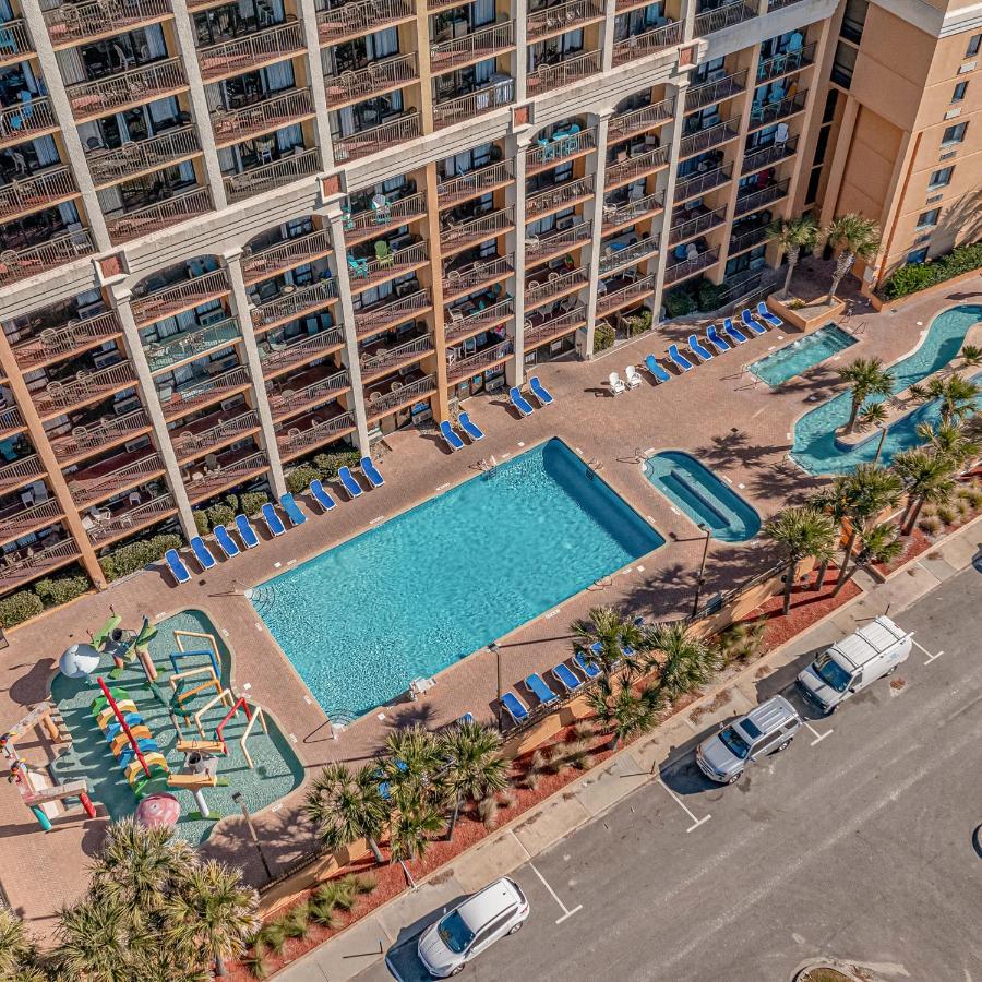 マートルビーチ Soothing Oceanview Getaway -- Free Wi-Fi & Free Parking, New Listingアパートホテル エクステリア 写真