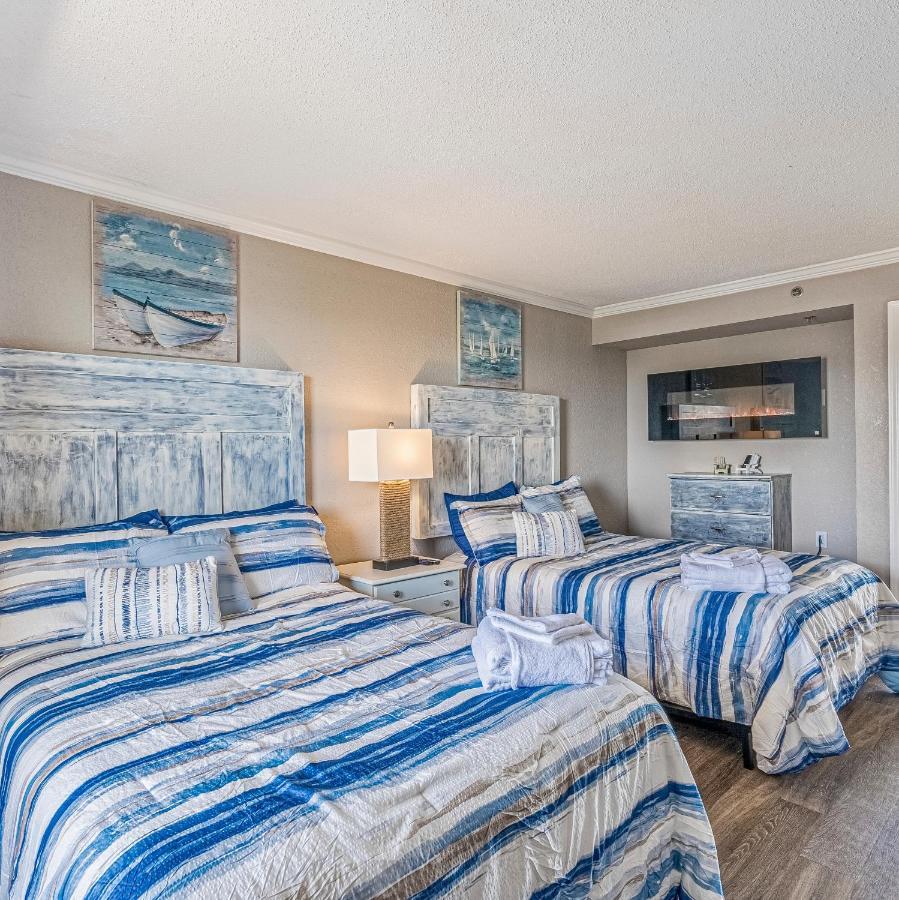 マートルビーチ Soothing Oceanview Getaway -- Free Wi-Fi & Free Parking, New Listingアパートホテル エクステリア 写真