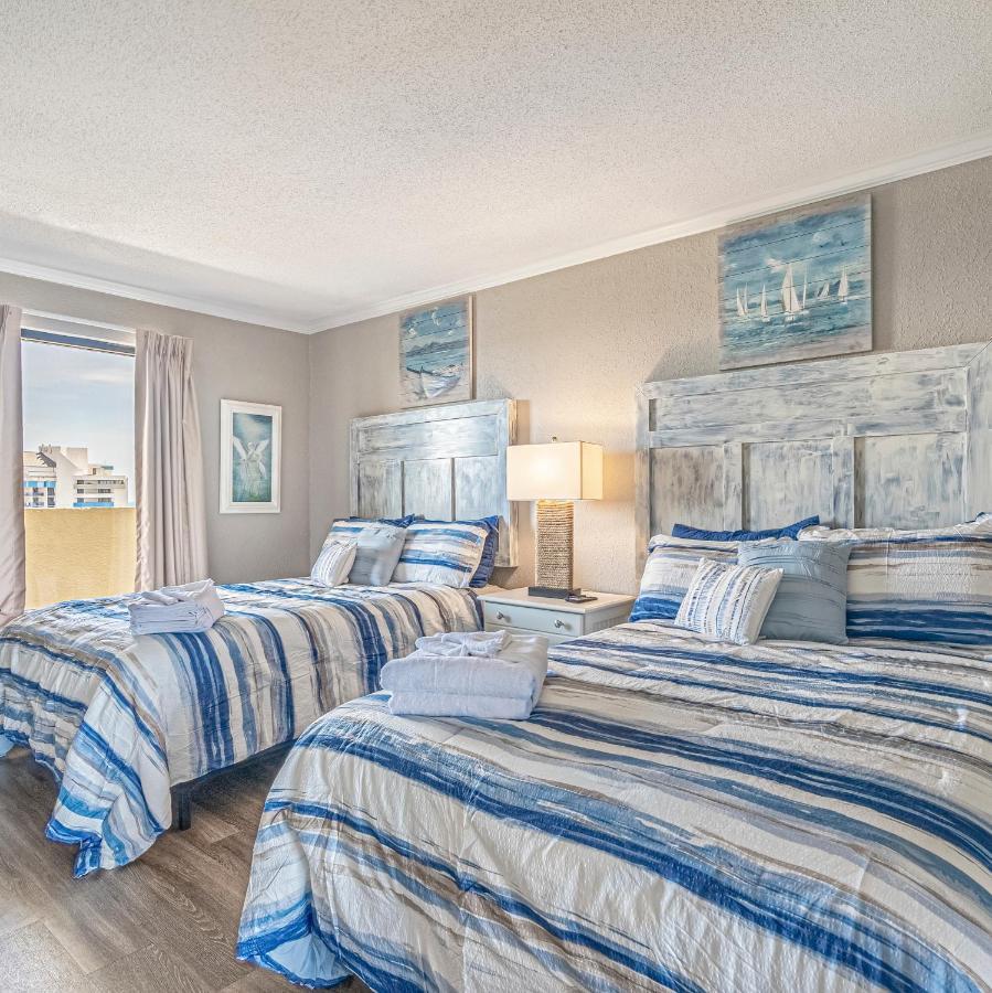 マートルビーチ Soothing Oceanview Getaway -- Free Wi-Fi & Free Parking, New Listingアパートホテル エクステリア 写真