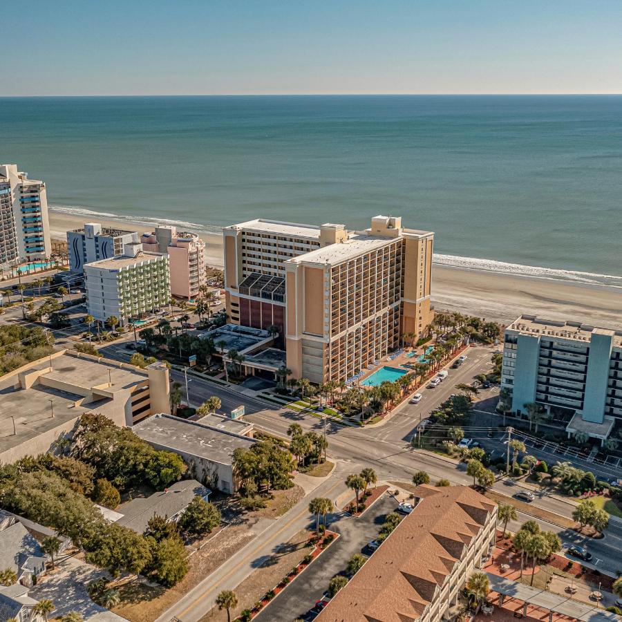 マートルビーチ Soothing Oceanview Getaway -- Free Wi-Fi & Free Parking, New Listingアパートホテル エクステリア 写真